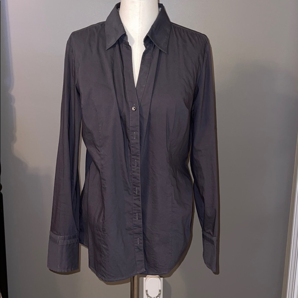 Gray Button Down - image 1